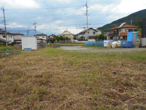 甲府市山宮町 売地